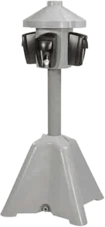 Portable hand sanitizer stand